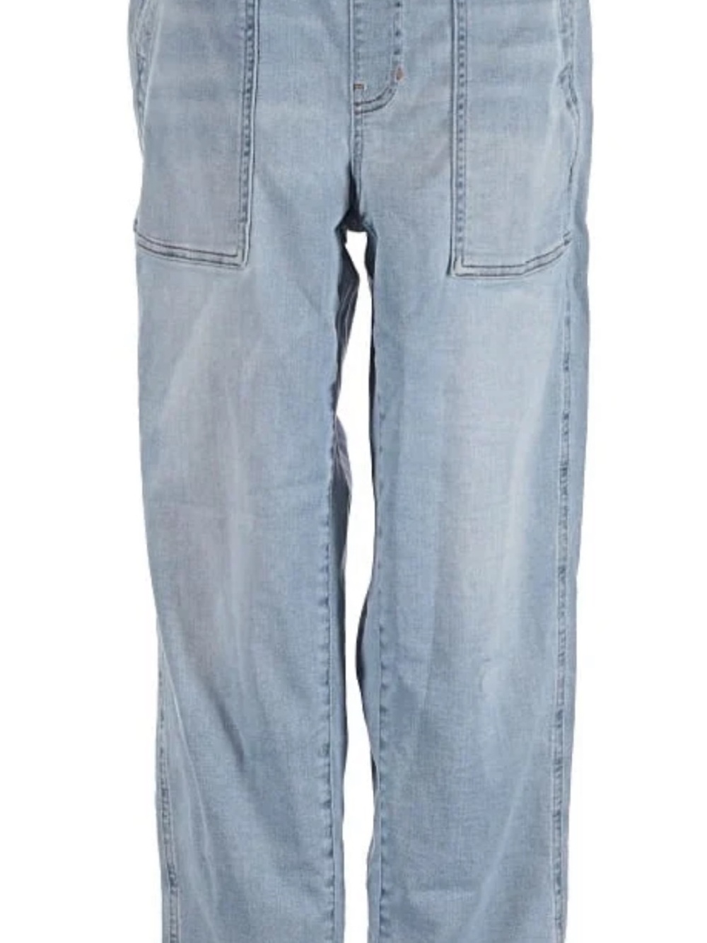 Madewell Light Blue Boyfriend Elastic Waist Jeans